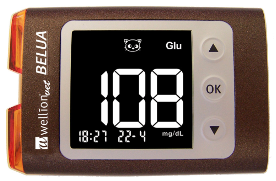 WellionVet BELUA glucose and ketone meter for dogs, cats and cows